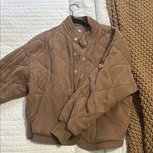 Women’s NYC Tan Quilted Jacket